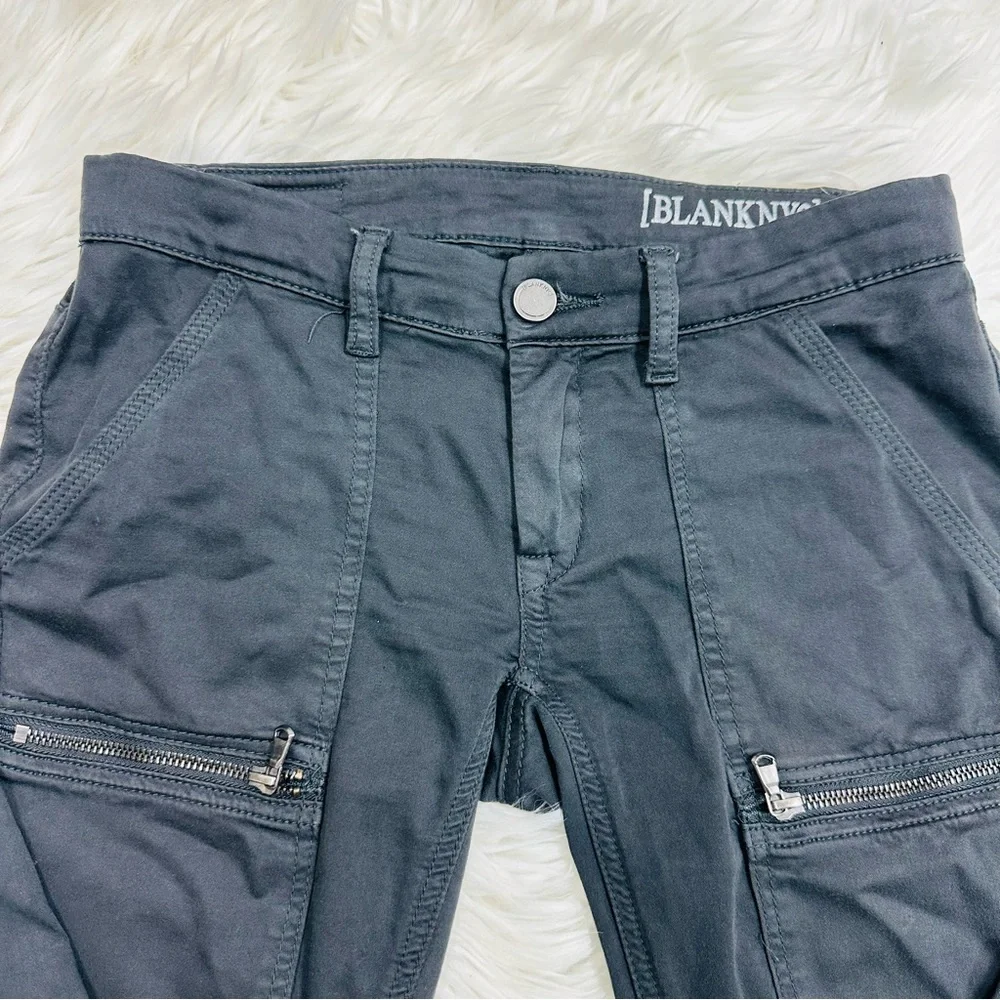 Blank NYC Black Cargo Skinny Pants - Picture 4 of 8